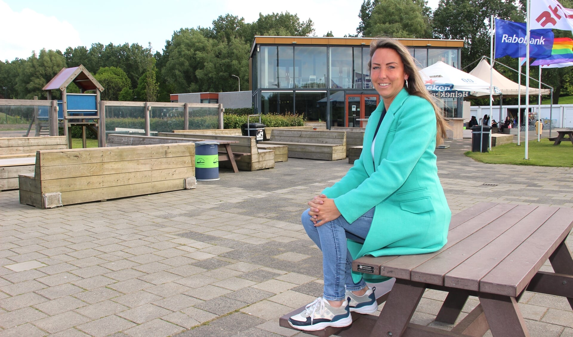 Rijswijks sportwethouder Larissa Bentvelzen: "Nu snel aan de slag om een multifunctionele accommodatie en toekomstbestendig sportcomplex te maken."