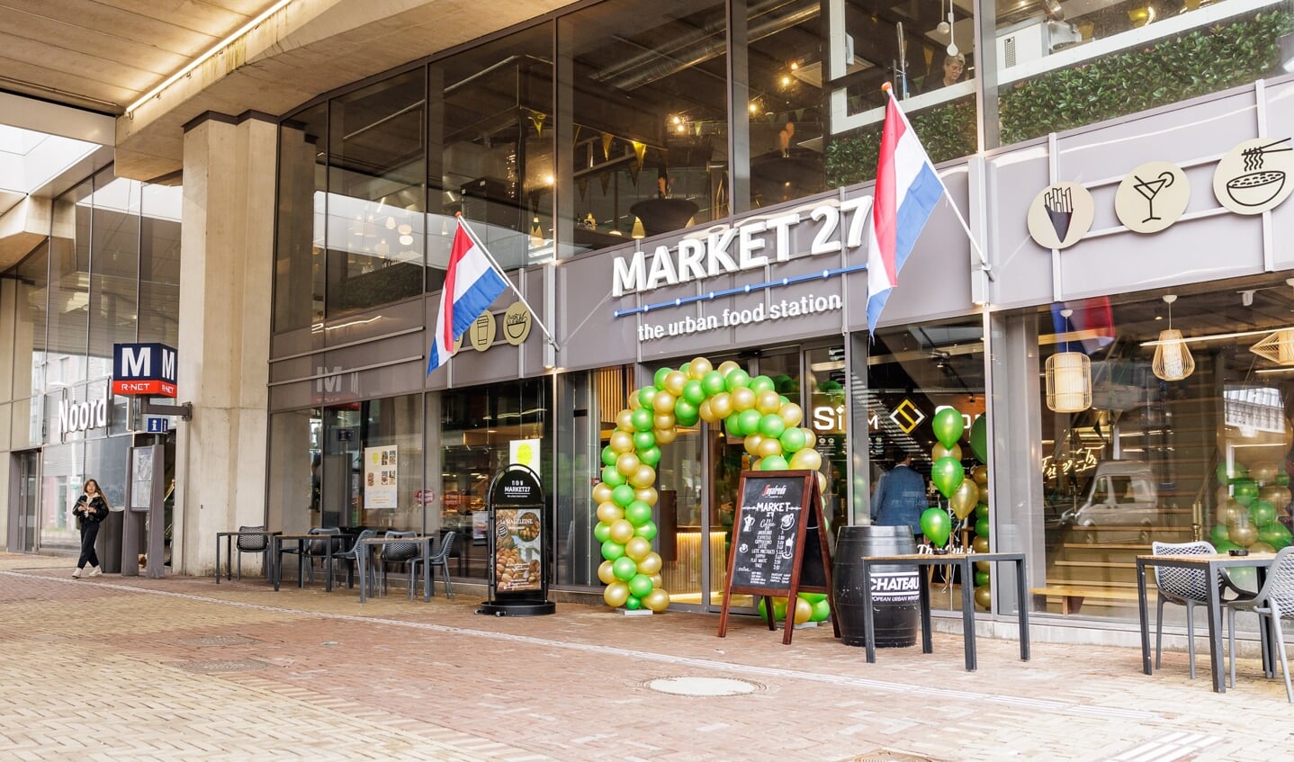 Opening Market 27 op station Noord