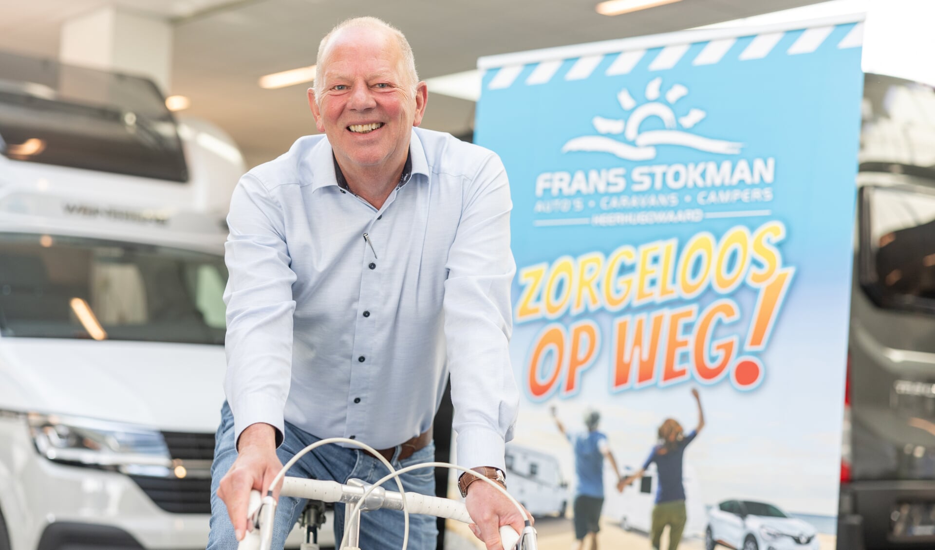 Frans Stokman is zeker weer van de partij tijdens Tour de Waard 2023, zondag 20 augustus.