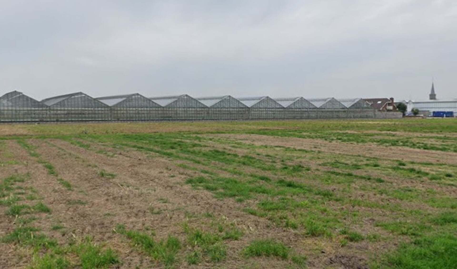 Gebied De Driesprong in Kwintsheul waar woningen worden gebouwd.