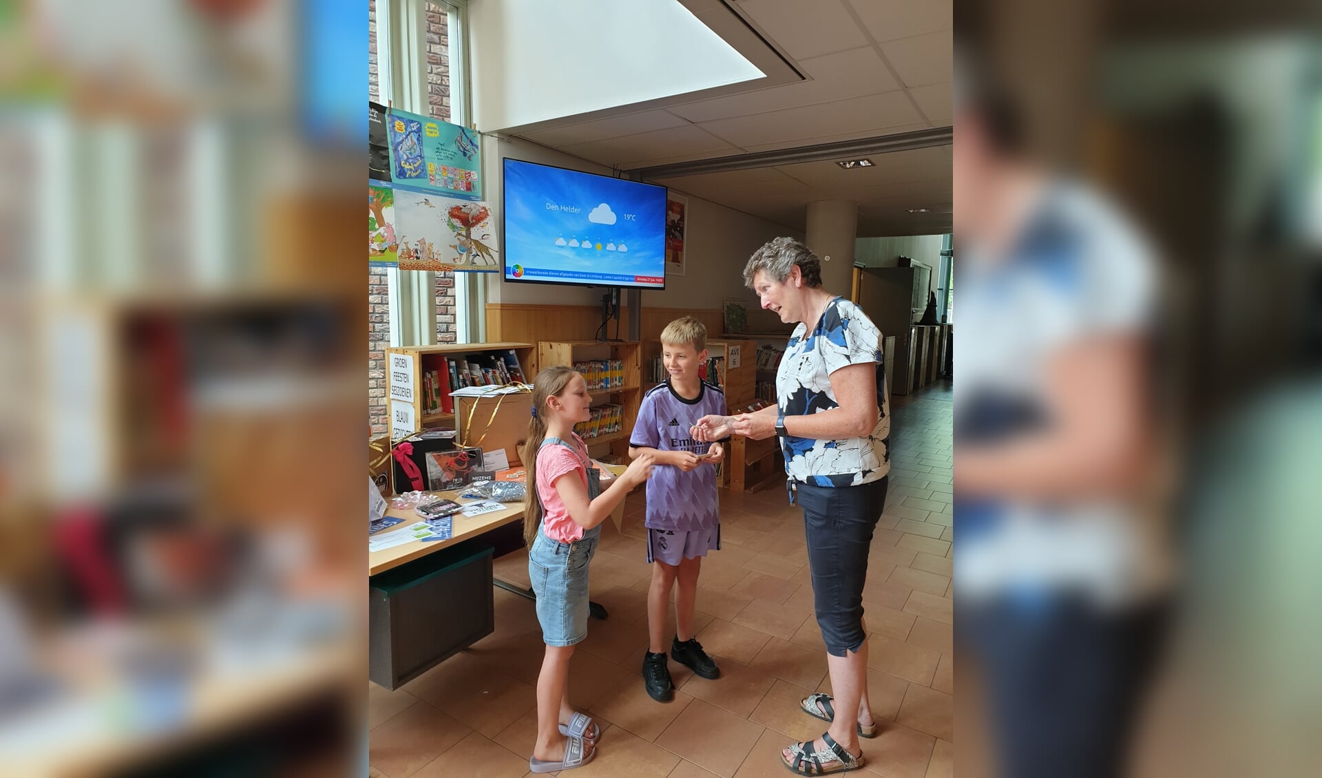 De Fontein Den Helder Loterij voor vernieuwing van schoolbibliotheek op PCBS de Fontein in