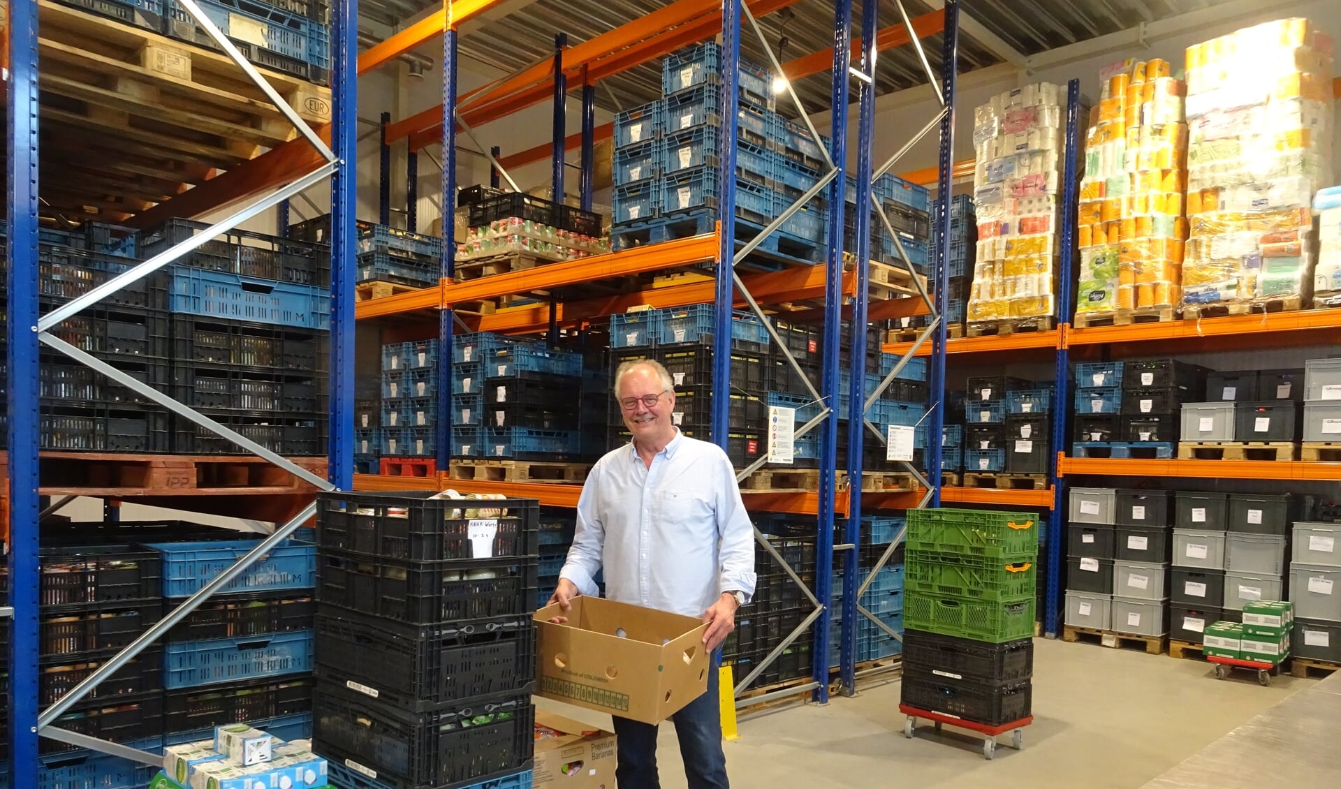 Voorzitter Dirk van Kampen: ‘De voordelen van één gezamenlijke locatie voor opslag en verdeling van voedsel zijn groot.'