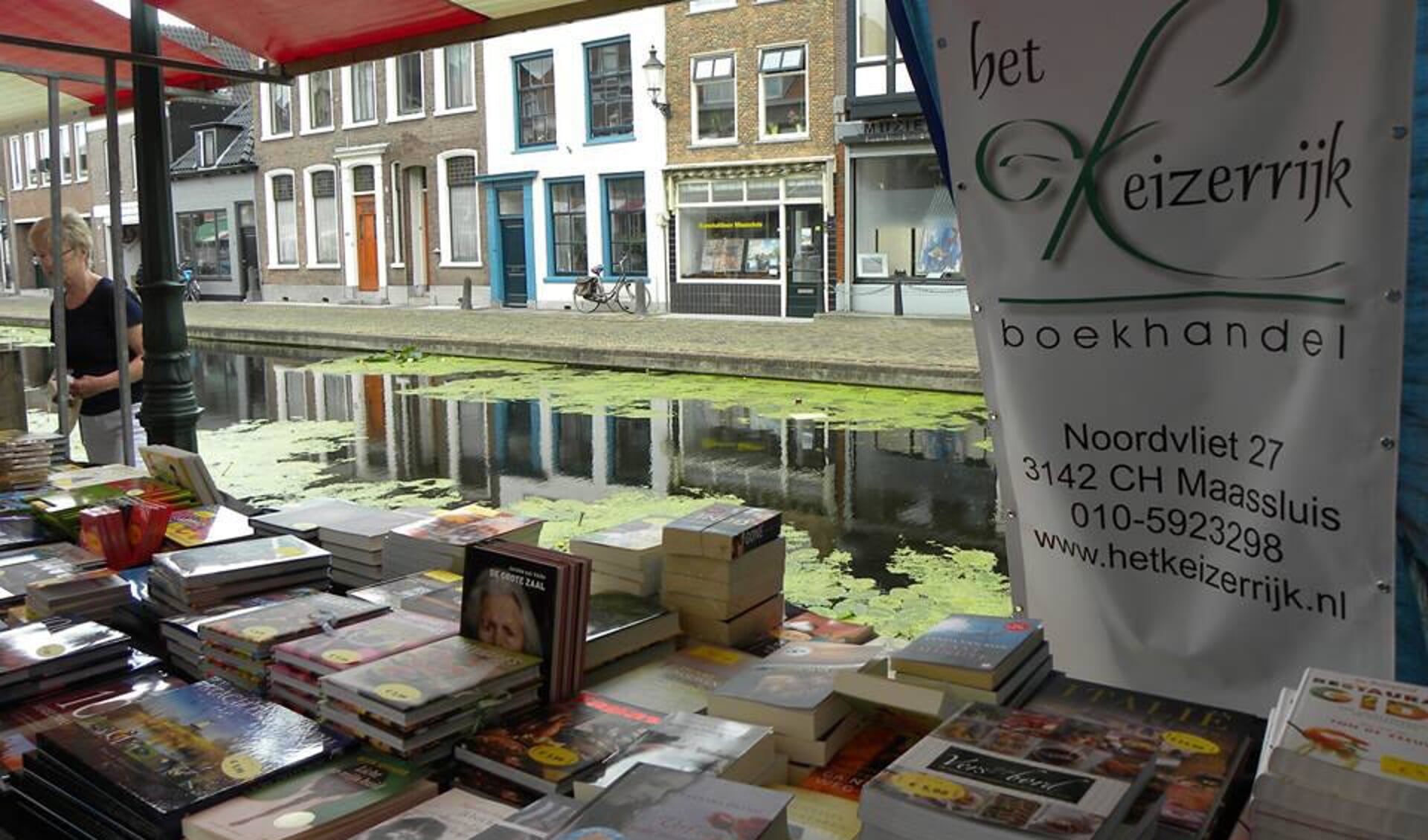 De organisatie van de jaarlijkse Boeken- en Platenmarkt in Maassluis ligt voor het laatst in handen van Boekhandel Keizerrijk.