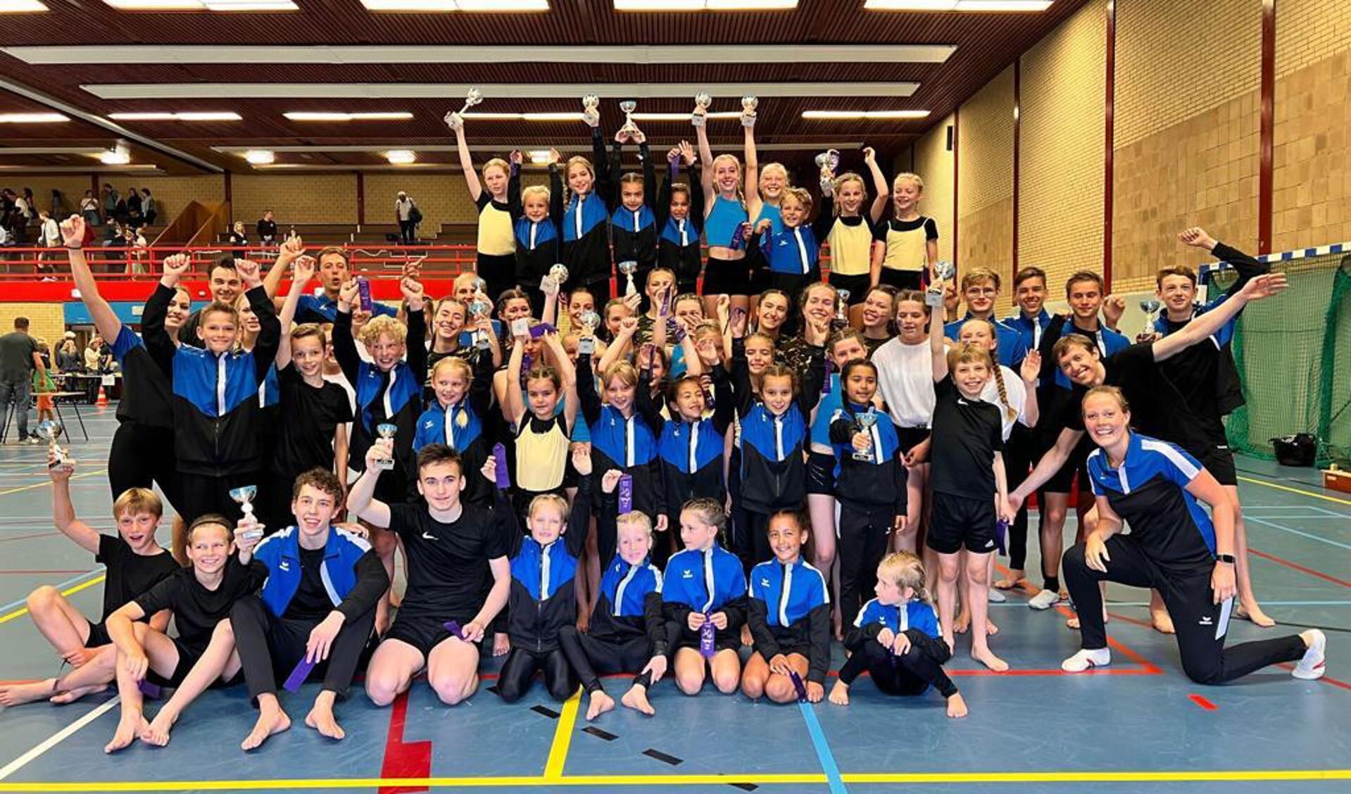 Lycurgus-Hygiëa geniet zichtbaar op het Springfestijn.