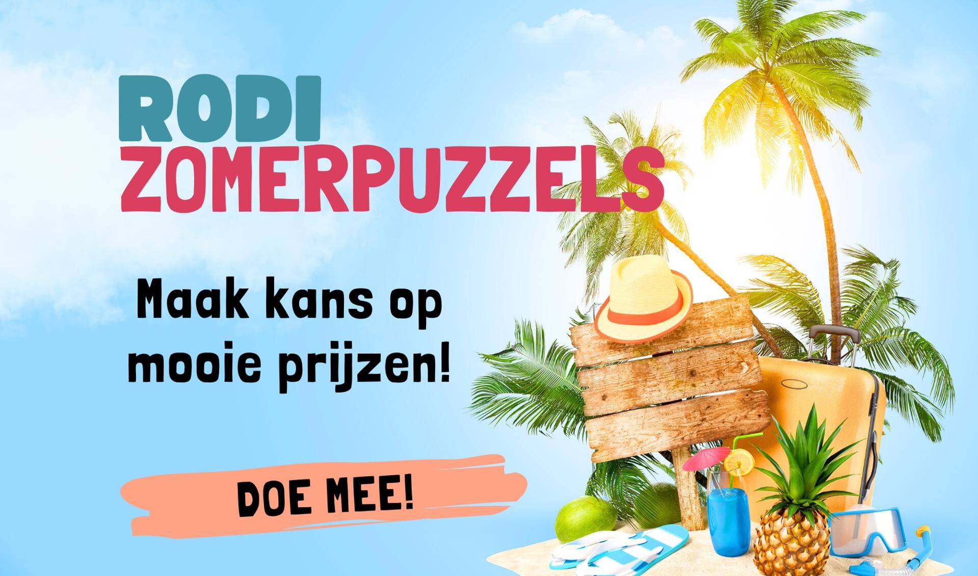 Win unieke prijzen met de Rodi Zomerpuzzels!