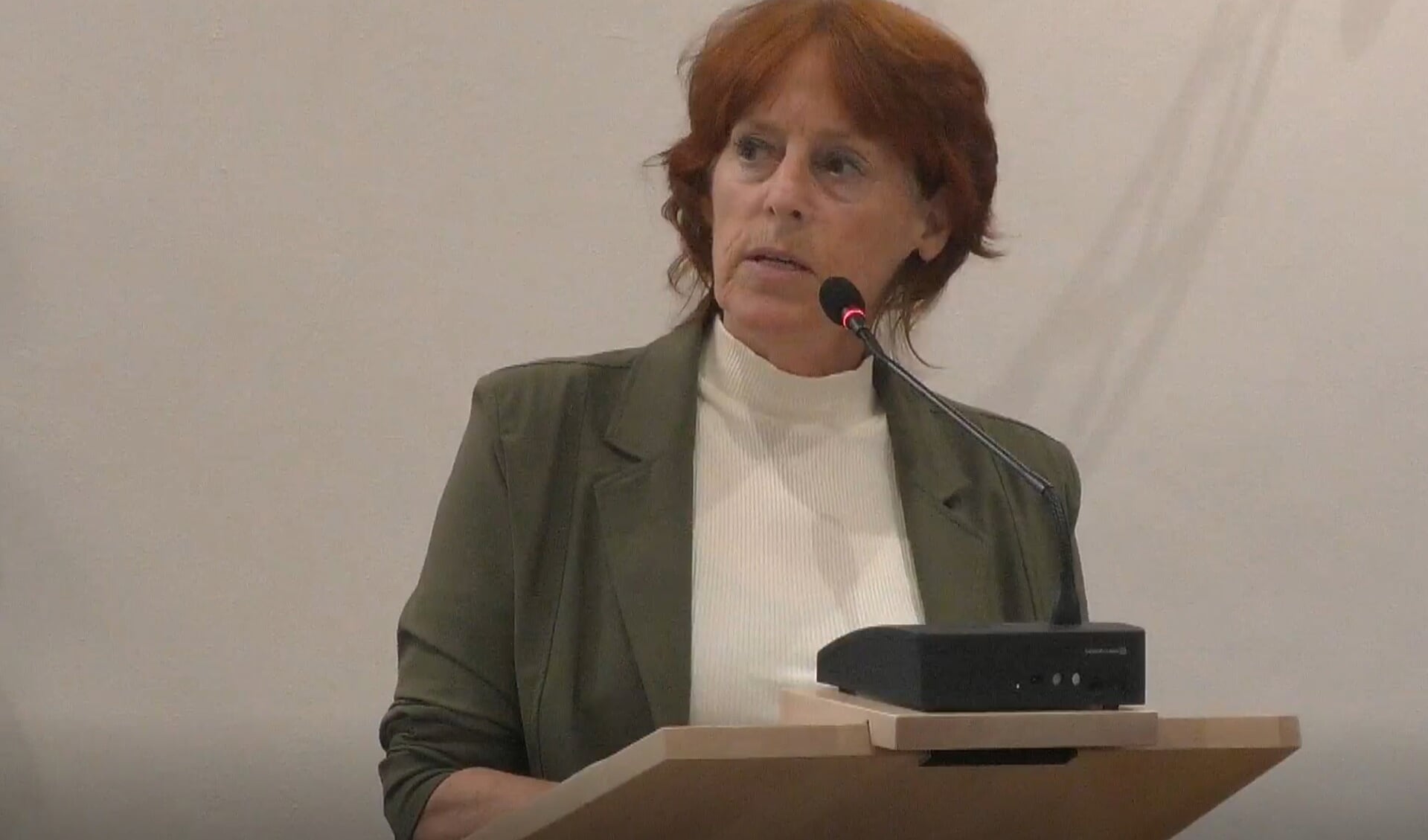 GroenLinksraadslid Tineke Bouchier pleitte voor een leeftijdsverlaging naar 16 jaar.