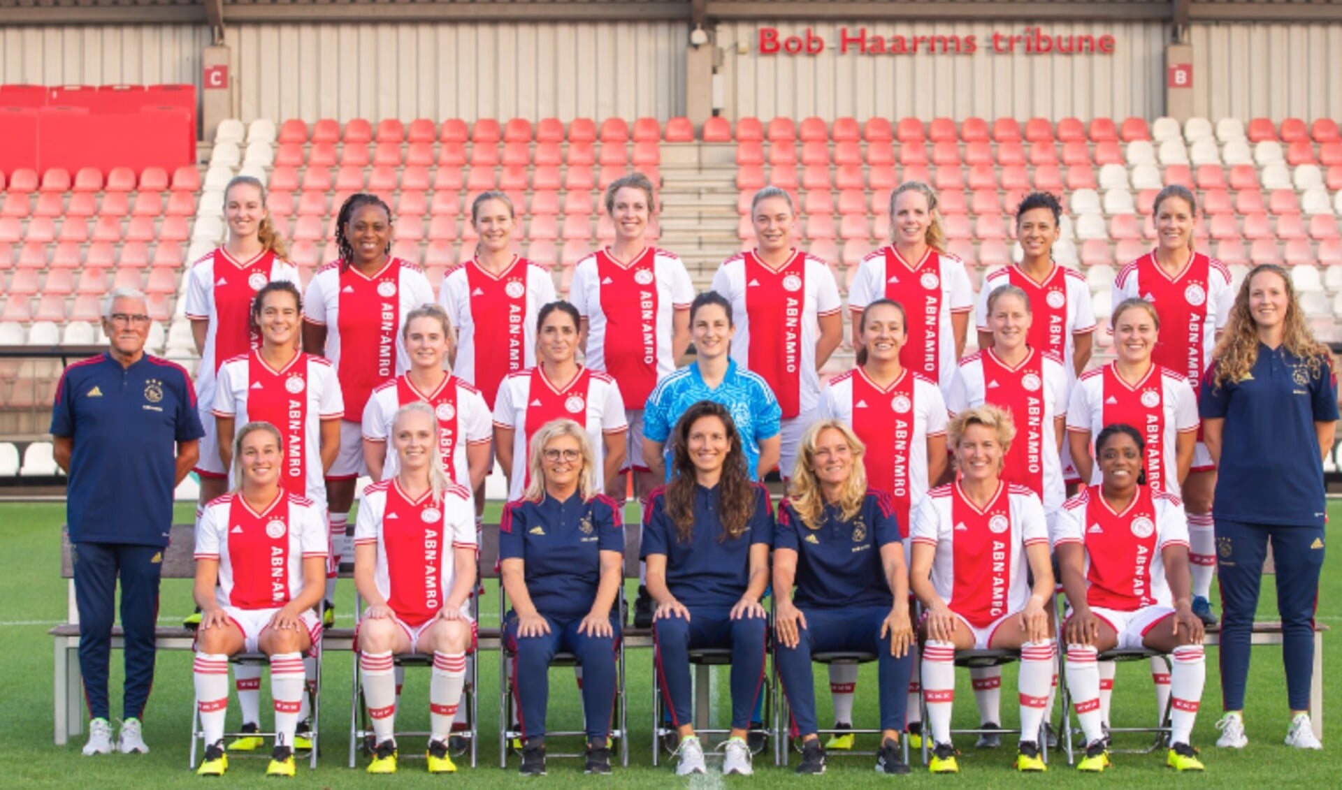 De Ajax Vrouwen Zaterdag selectie.