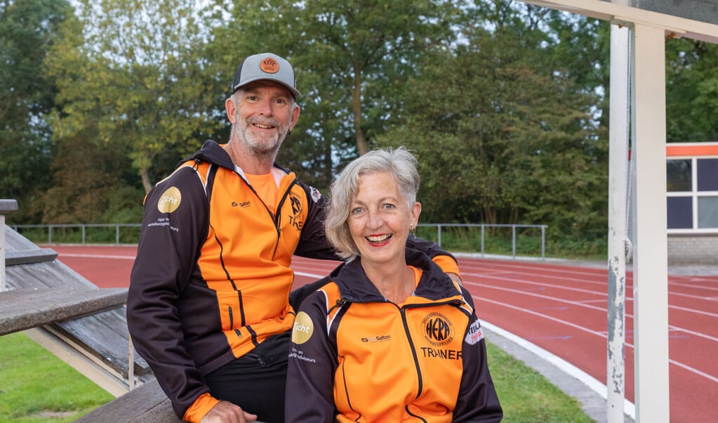 Henk ed Elin si sono ritrovati sulla pista di atletica dell’AV Hera