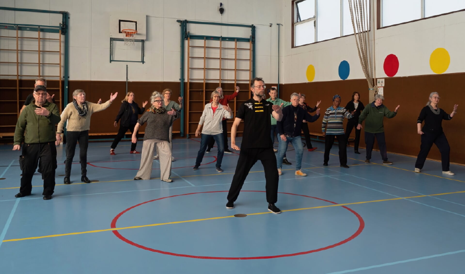 Tai-Chi is ontspannend en plezierig om te doen.