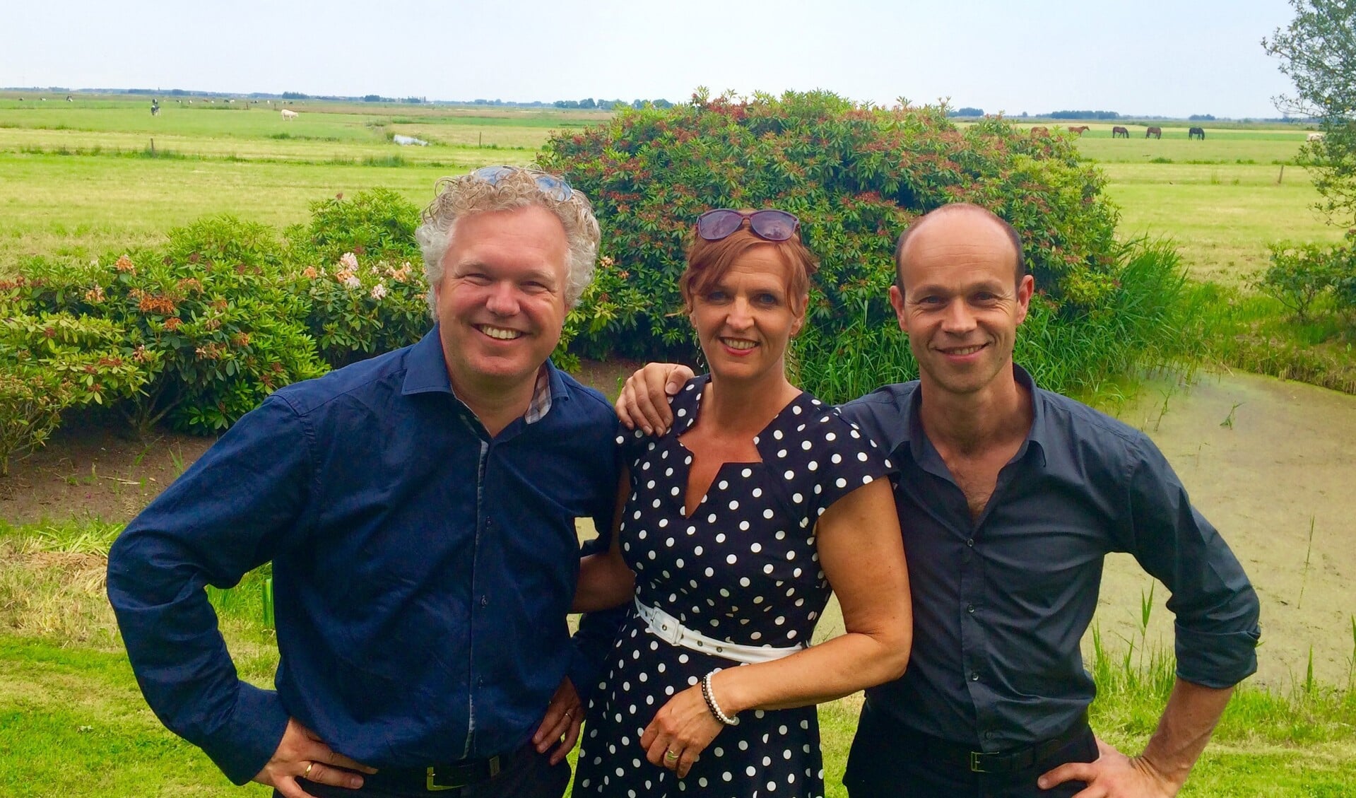 Trio Blue Skies stat garant voor een swingende middag.