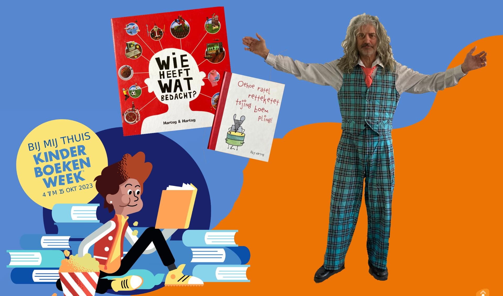 Thema Kinderboekenweek is 'Bij mij thuis'.