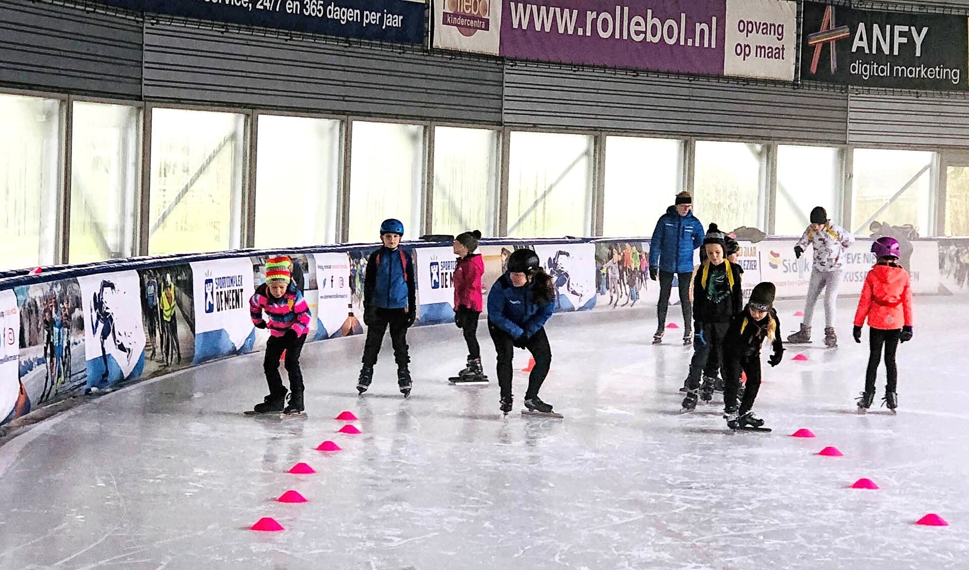 Klaar voor de start.