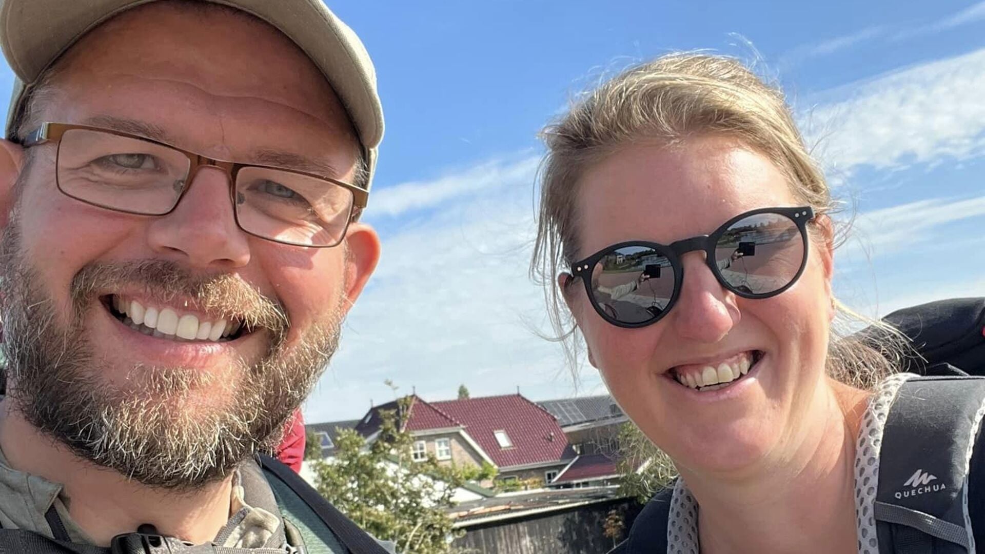 Mark was 27 september in Wervershoof. Mensen hielden hem aan en wilden met hem op de foto.