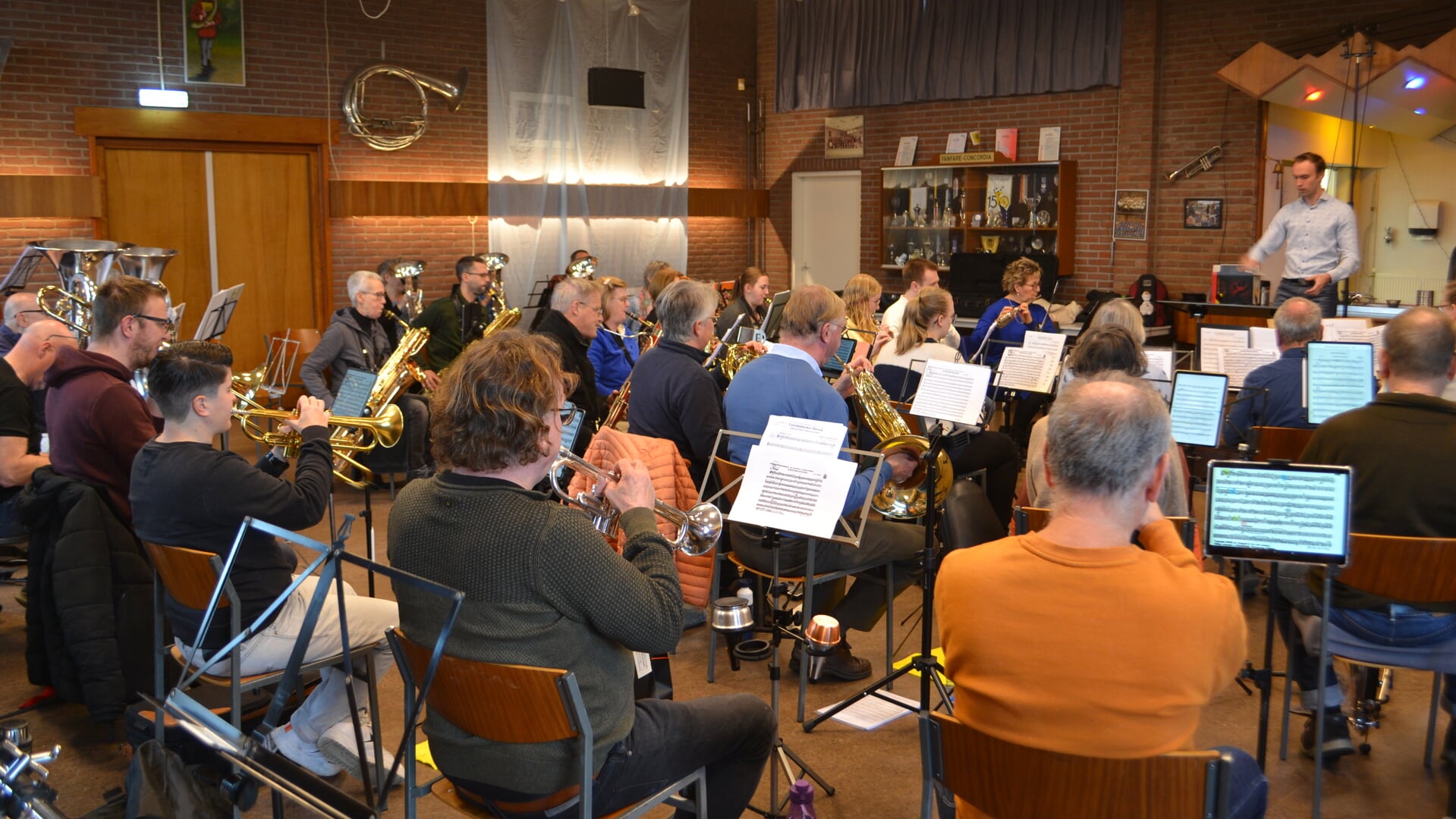 Het Noord-Hollandse Harmonie Orkest speelt 13 januari in de Nieuwe Doelen, Enkhuizen.