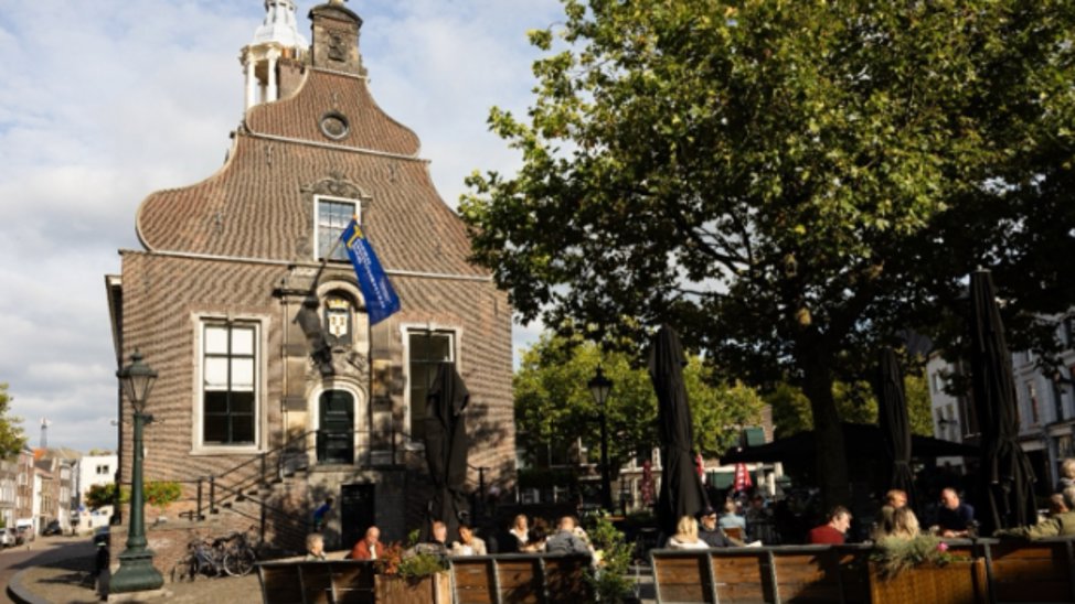 Monument in Schiedam.