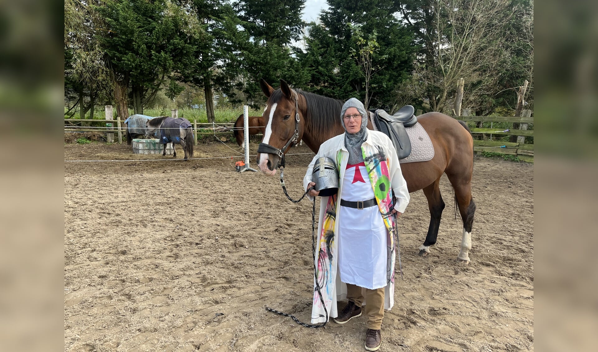 Sint Maarten krijgt in Oostzaan een bijzonder tintje. 