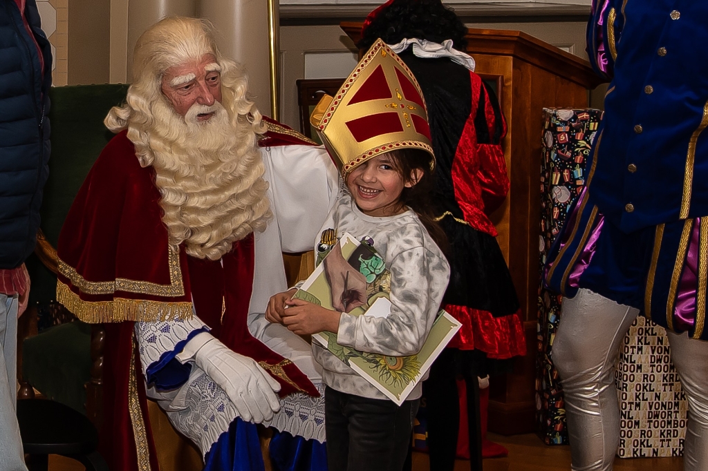 Topdrukte bij Sinterklaas in Purmerends Museum