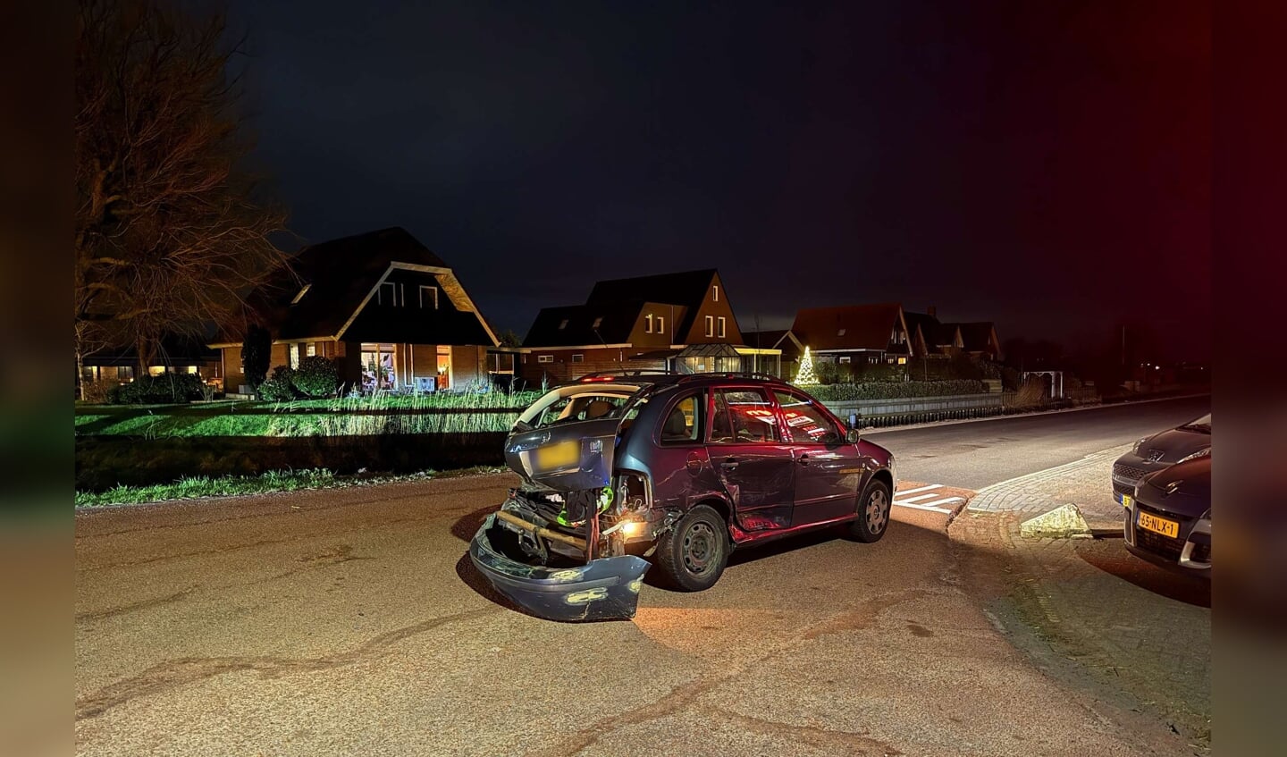 Flinke Schade Bij Botsing In Anna Paulowna Al Het Nieuws Uit