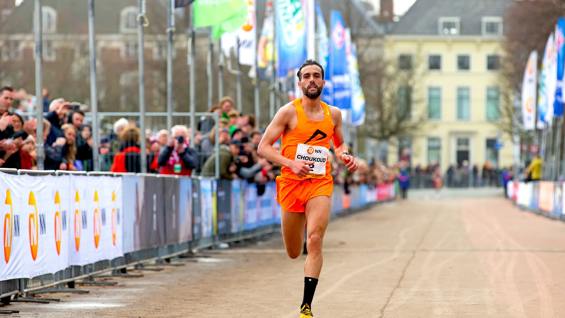 Khalid Choukoud deed al zes keer mee aan de halve marathon in zijn woonplaats. 