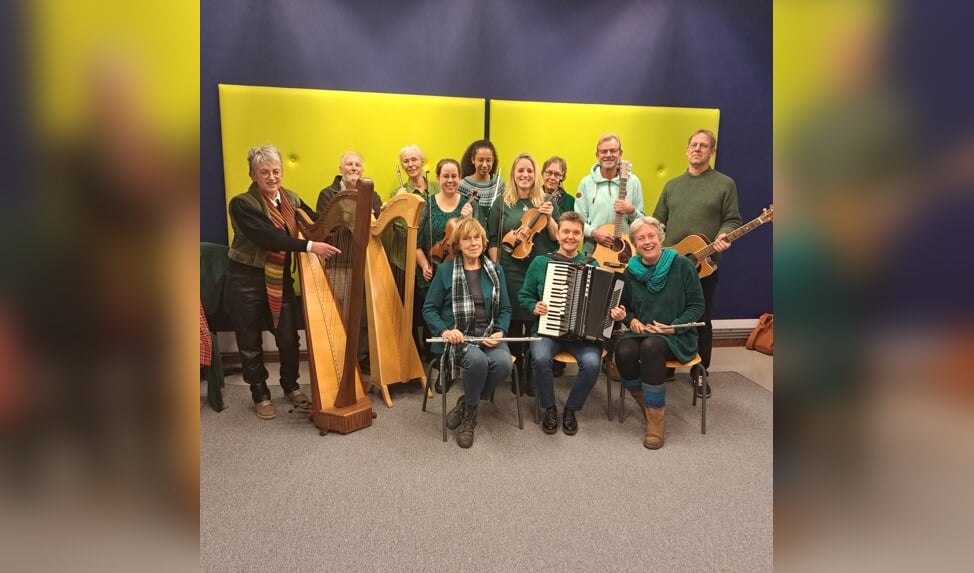 Het Keltisch Ensemble van Triade uit Den Helder.