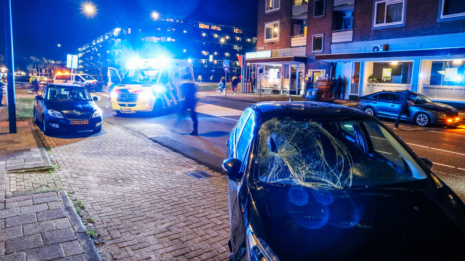Voetganger ernstig gewond bij aanrijding in Maassluis, bestuurster aangehouden