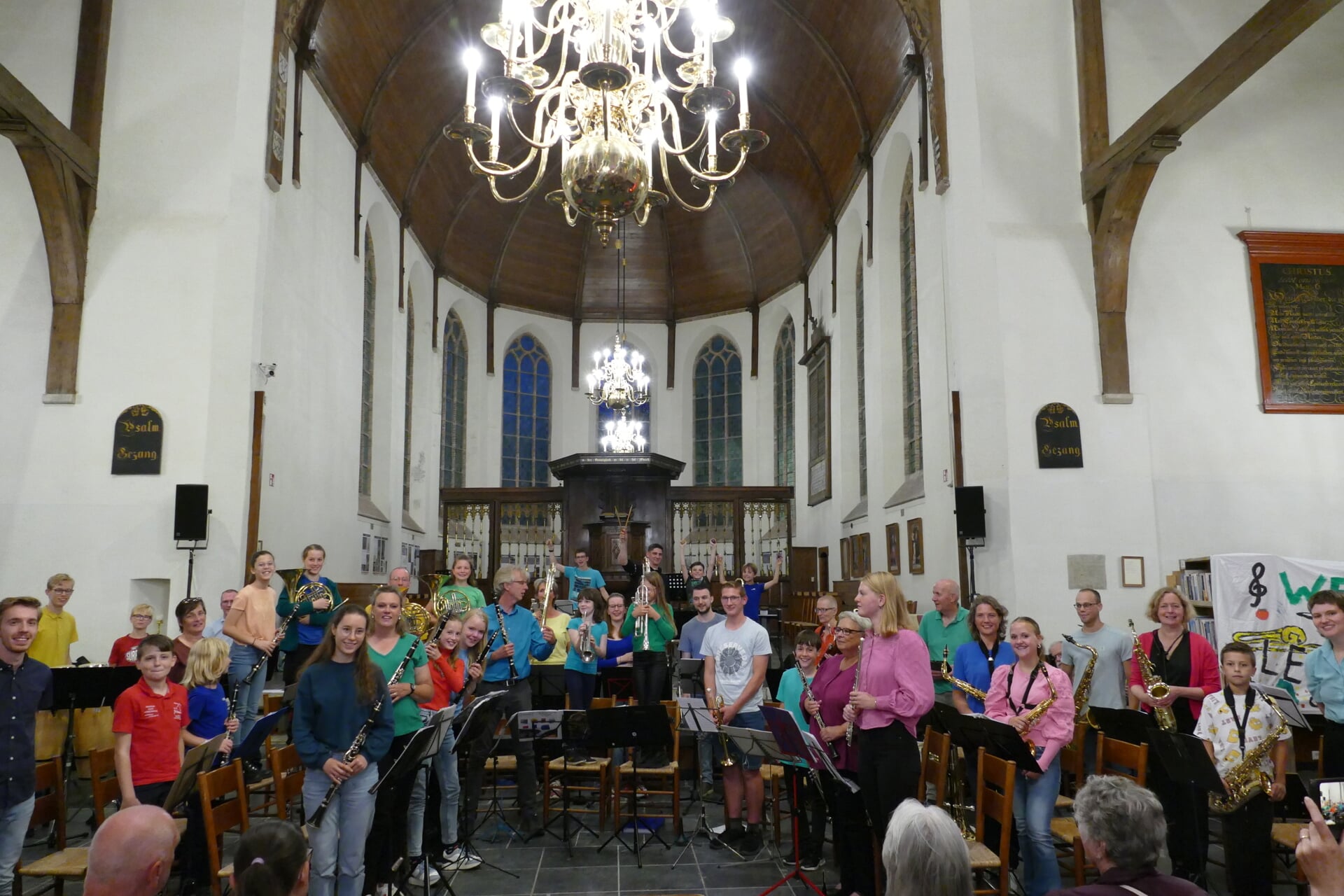 Een eerder initiatief met Westlandse jeugd die samen een orkest vormen: het Westlands Leerlingenorkest, september 2023.