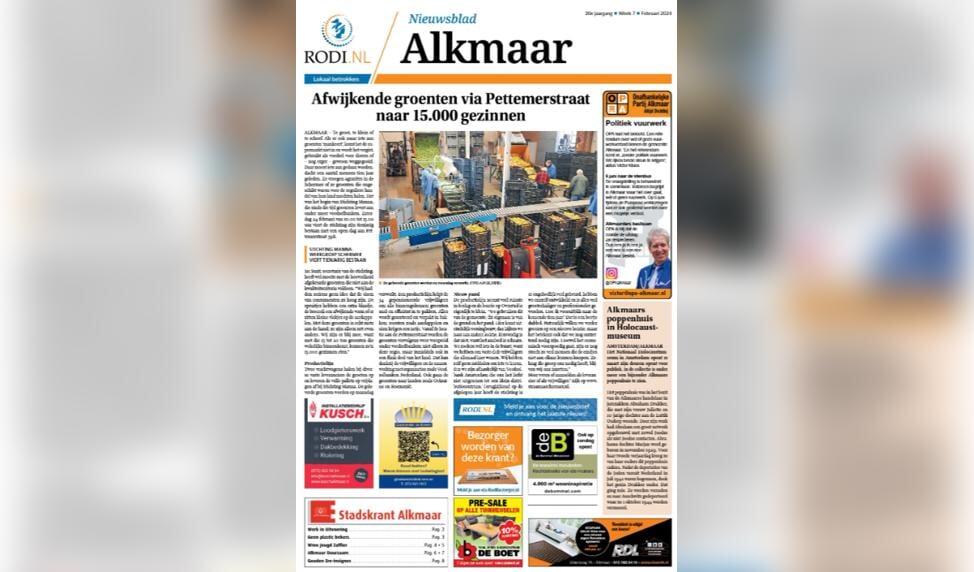 Nieuwsblad Alkmaar staat online.