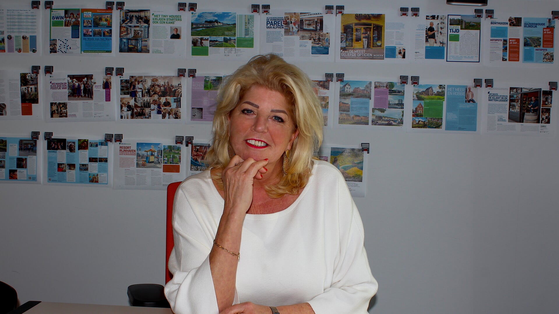Angela Ponsioen is hoofdredacteur van platform HierisALPHEN.