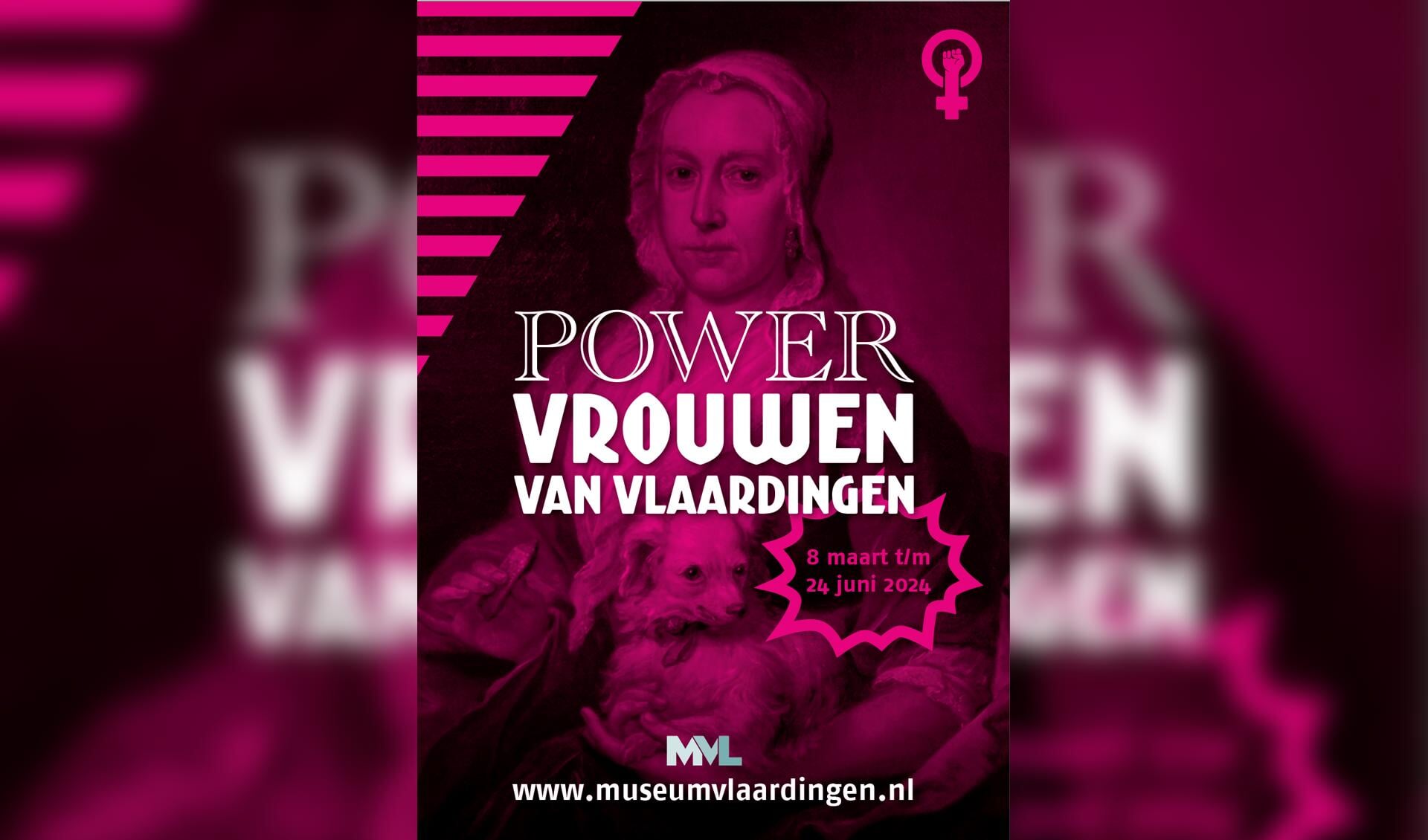 Powervrouwen in Museum Vlaardingen.