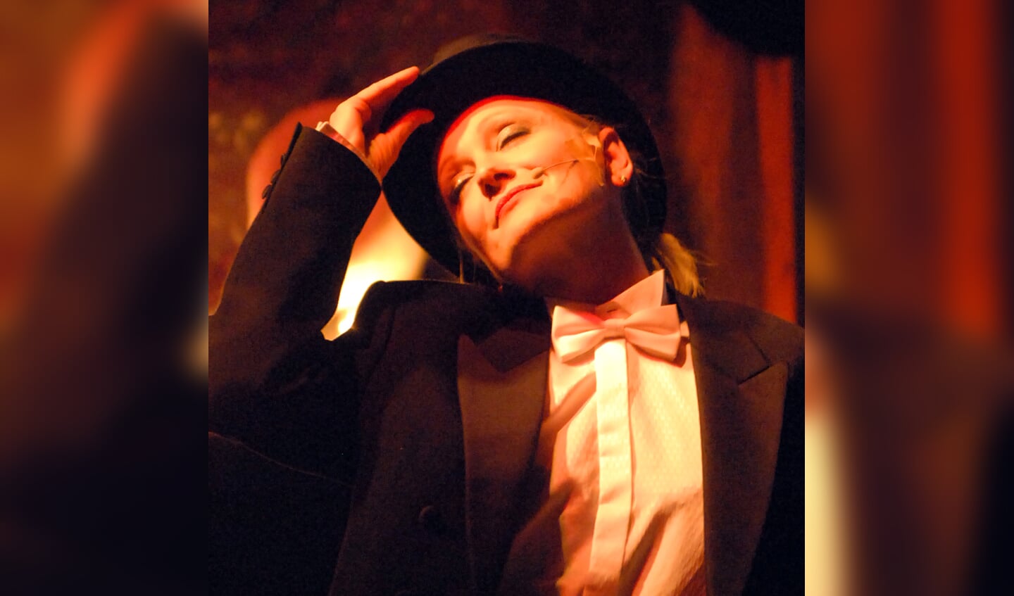 Wilma Bakker als Marlene Dietrich.