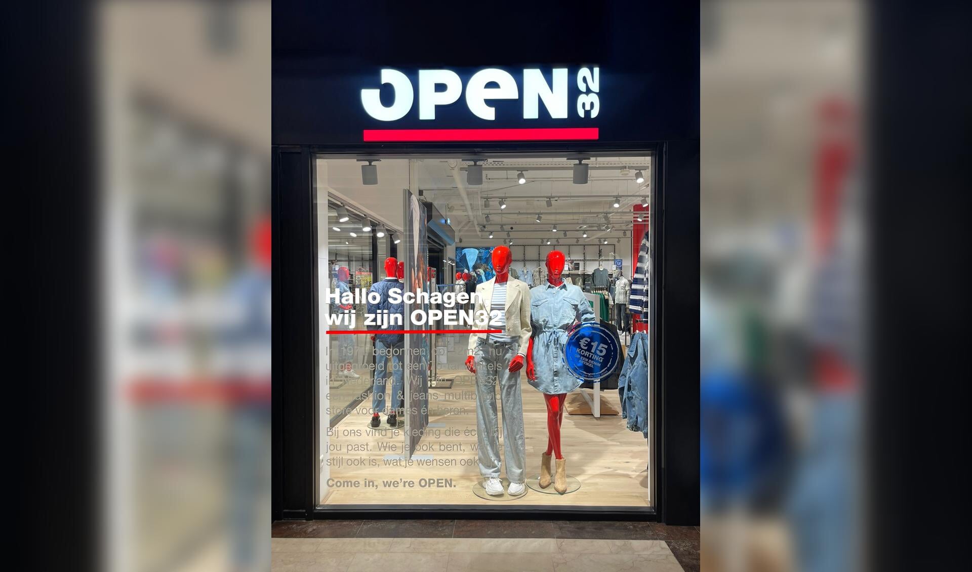 De OPEN32 winkel in Schagen wordt feestelijk geopend.