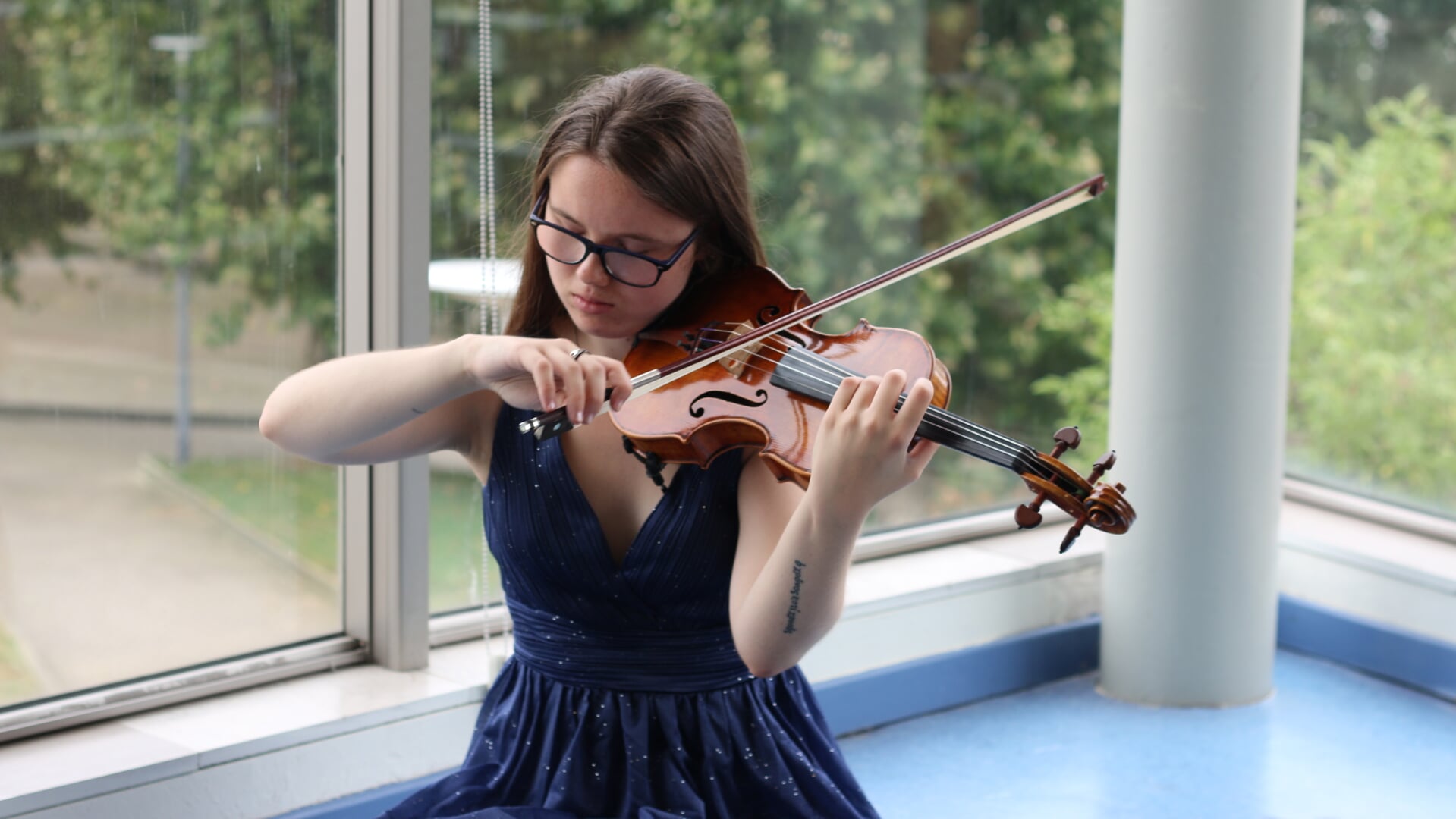 Alba Gonzáles Blanco begon haar vioolstudie op 9-jarige leeftijd.