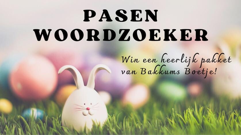 Win Los De Pasen Woordzoeker Op En Win Een Overheerlijk Pakket Van Bakkums Boetje Al Het