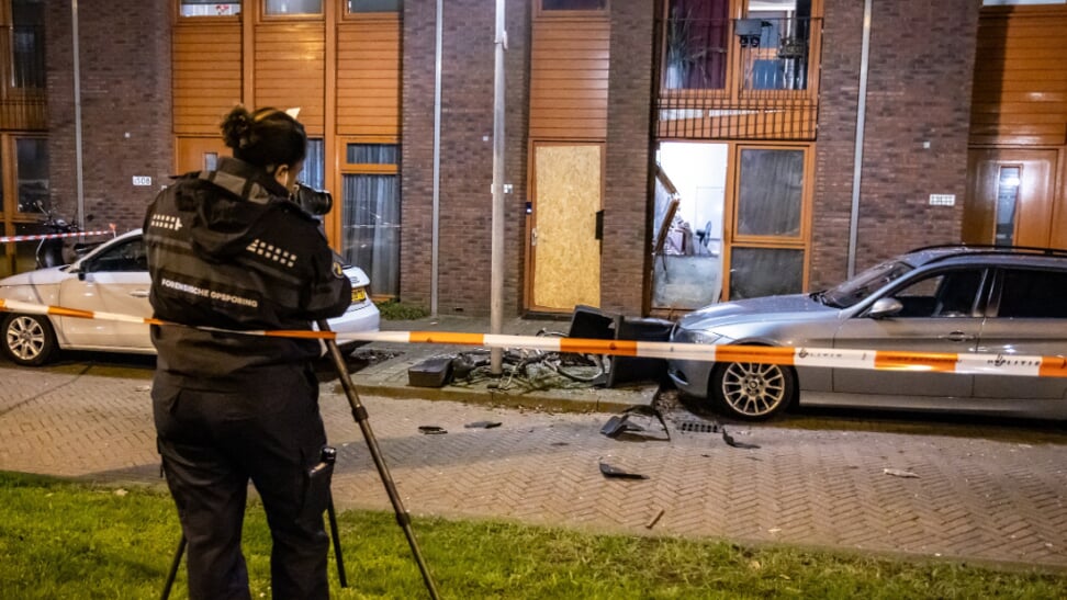 Explosie Burgemeester van Haarenlaan in Schiedam