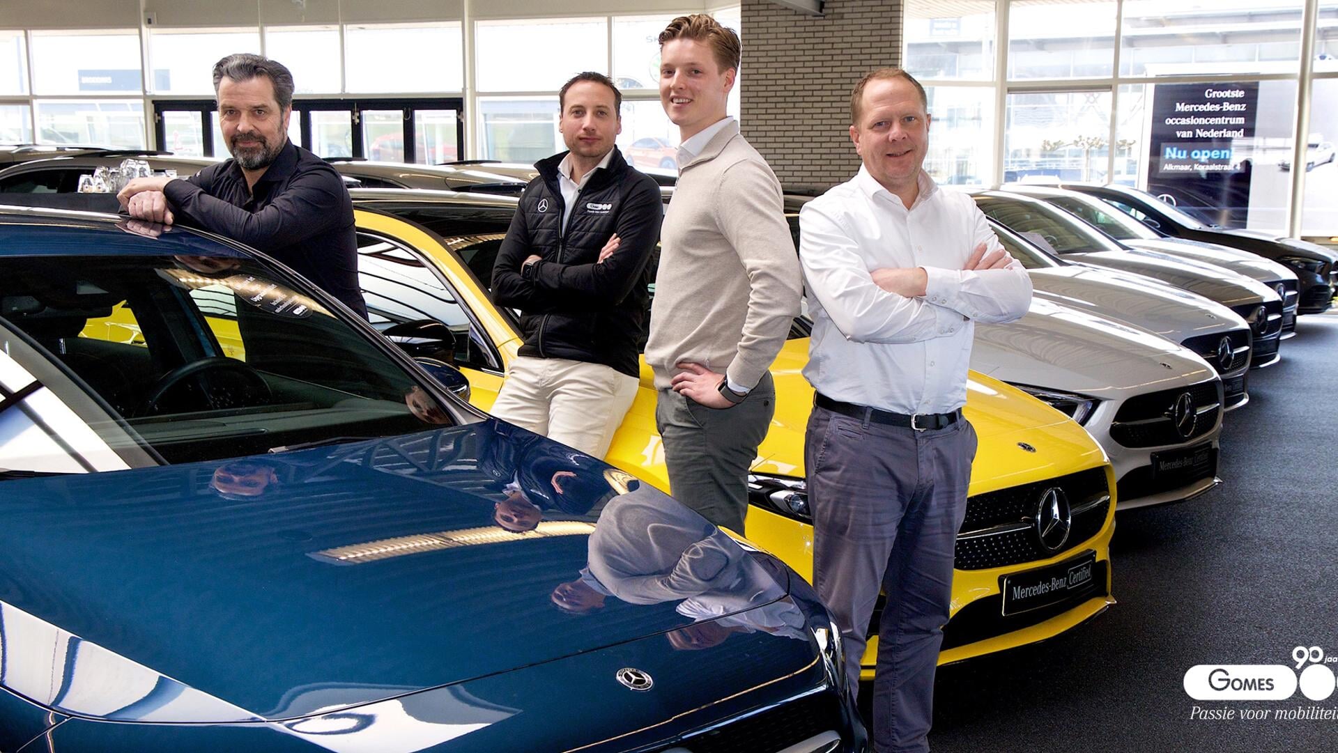 Net voor de start van de jaarlijkse paasshow heeft Mercedes-Benz dealer Gomes Noord-Holland een tweede vestiging in Alkmaar geopend. 