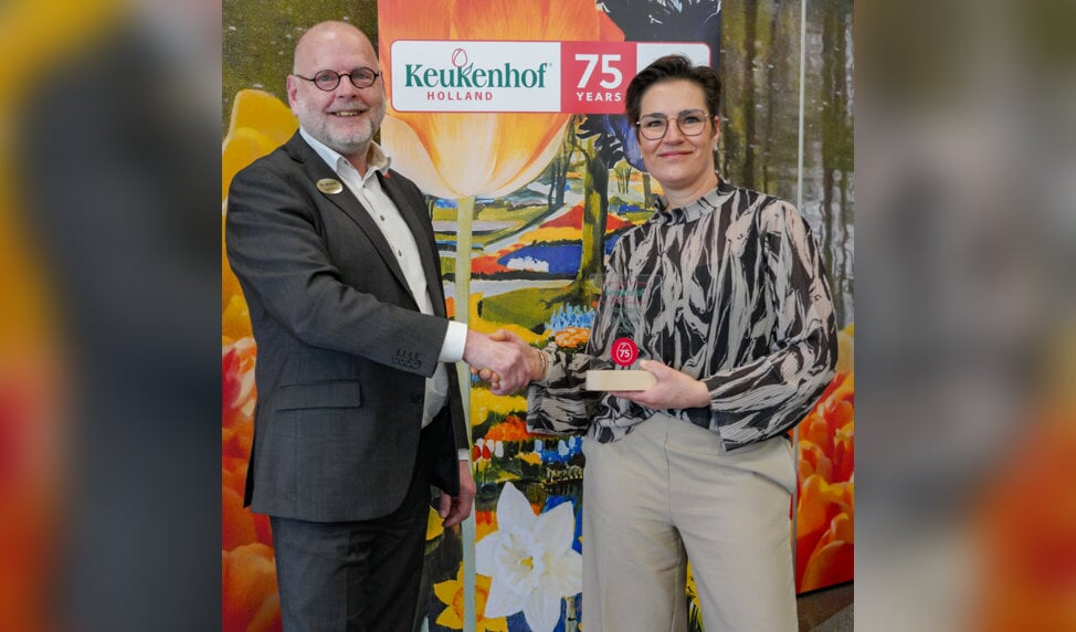 De Keukenhof Standprijs Amaryllis 2024 gaat naar kwekersvereniging Floralia. 