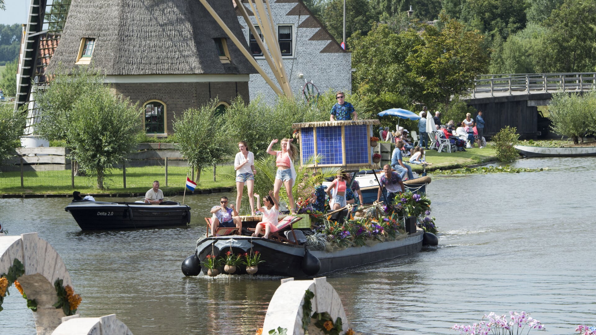 De stoet van het Varend Corso is in 2024 de langste in acht jaar.