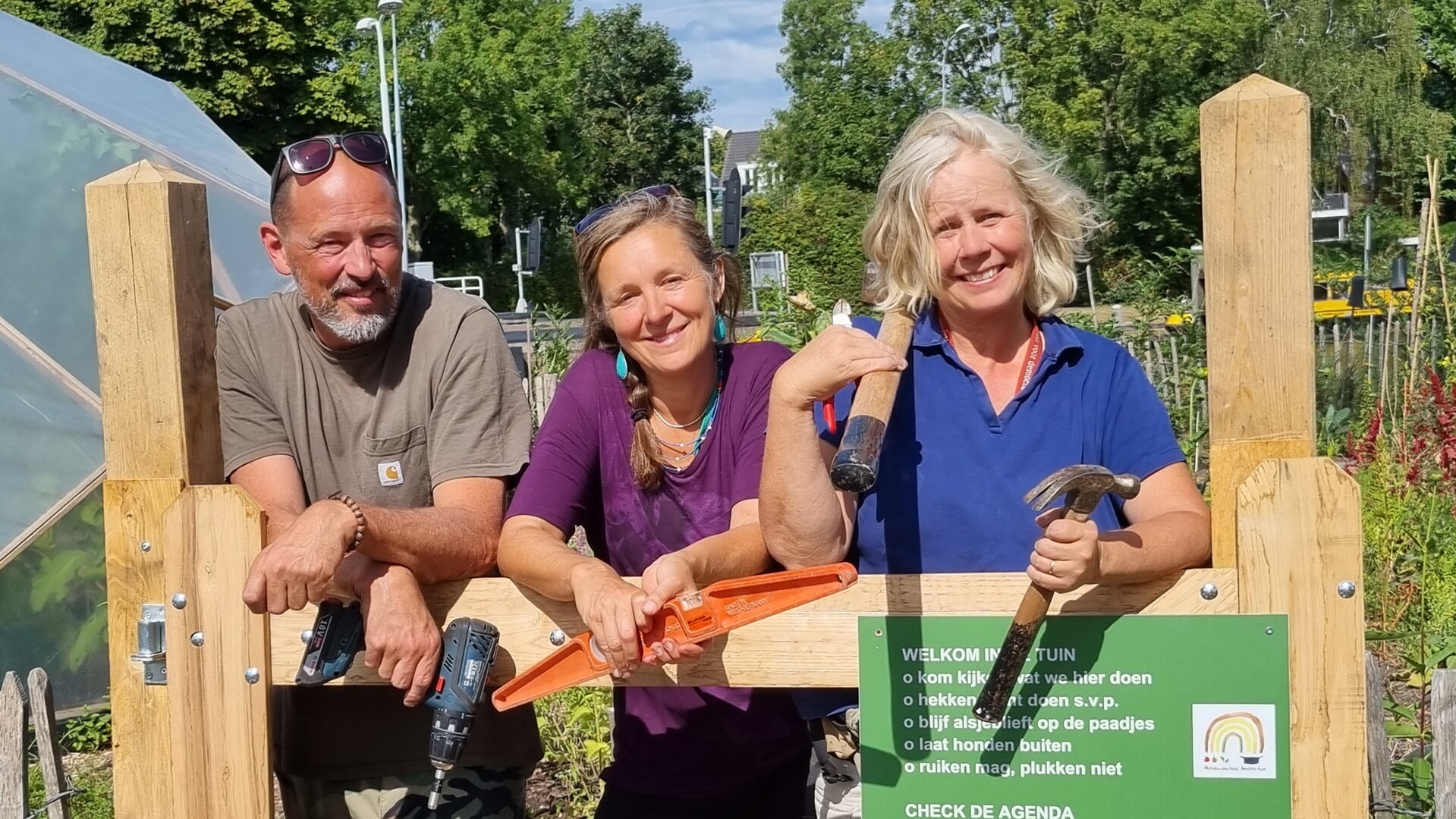 Michel Olden, Aliet Rogaar en Nancy Wiltink Urban Farmers 