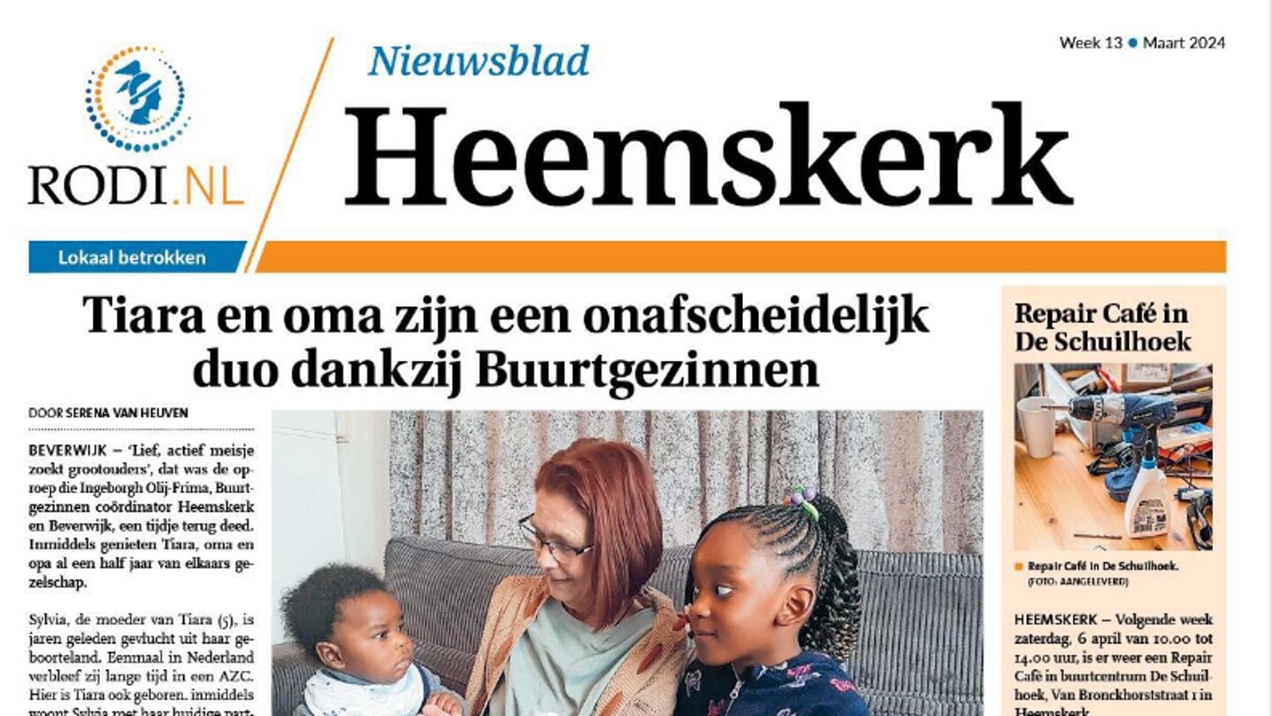 Nieuwsblad Heemskerk staat online!
