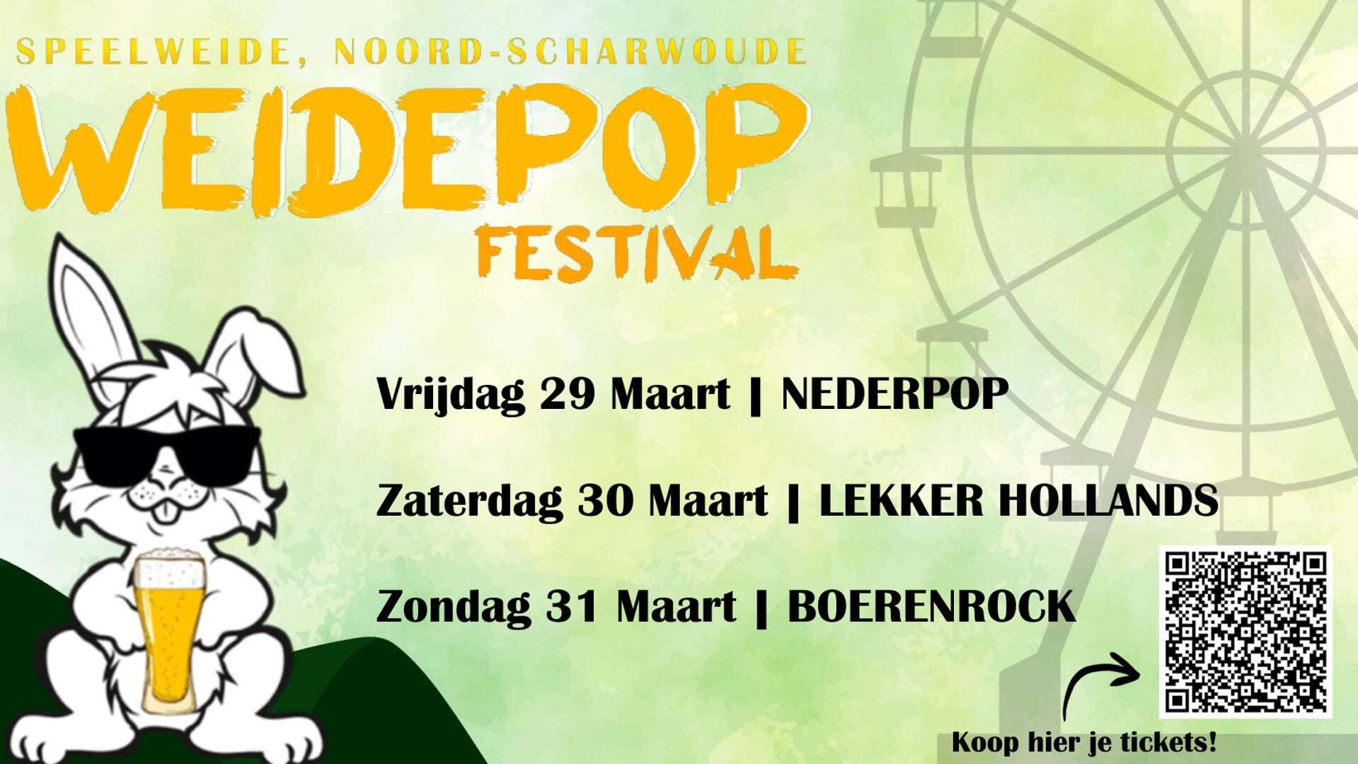Win kaarten voor Weidepop Festival 2024!