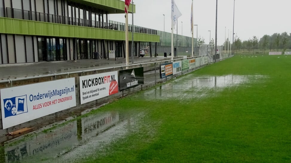 "We wachten op extra drainage. Daarvoor zijn de voorbereidingen enige tijd geleden getroffen, maar het is nog niet uitgevoerd " (Foto: RWM)