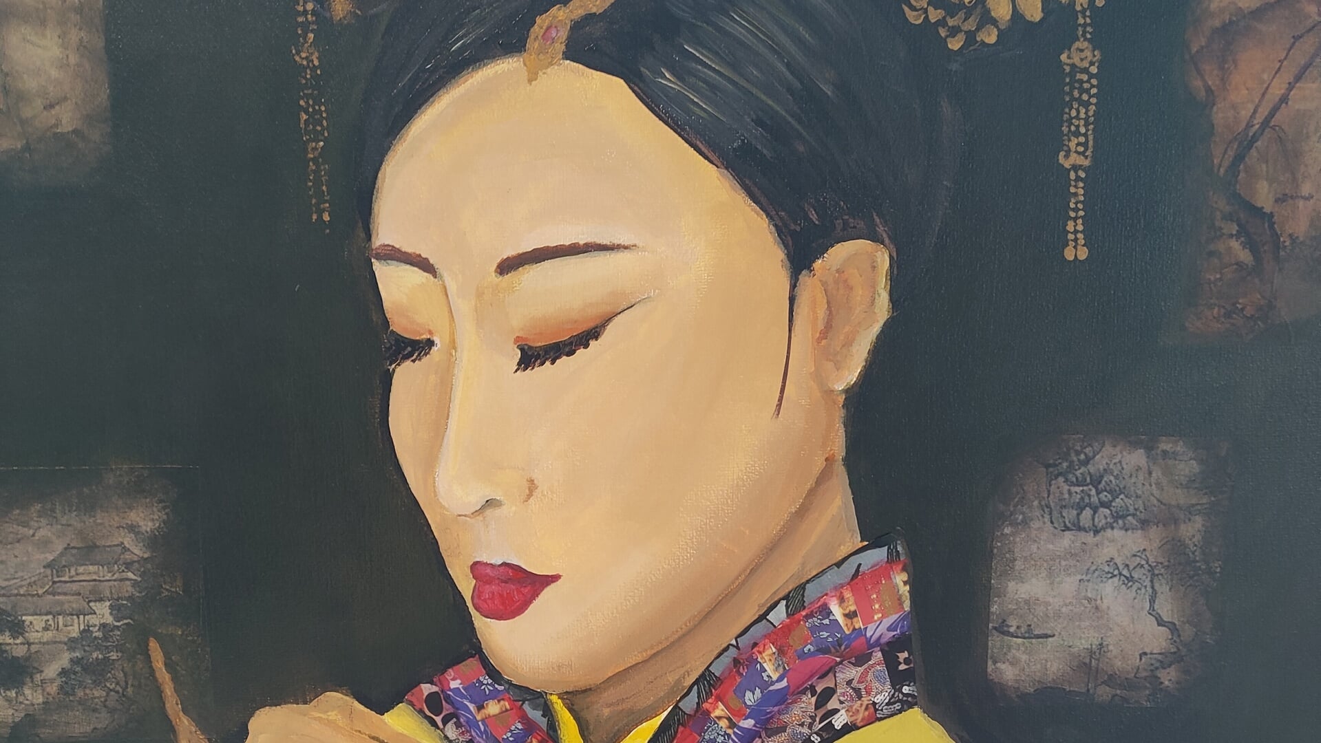 'The Asian Woman' van Yvon Jonckbloedt.