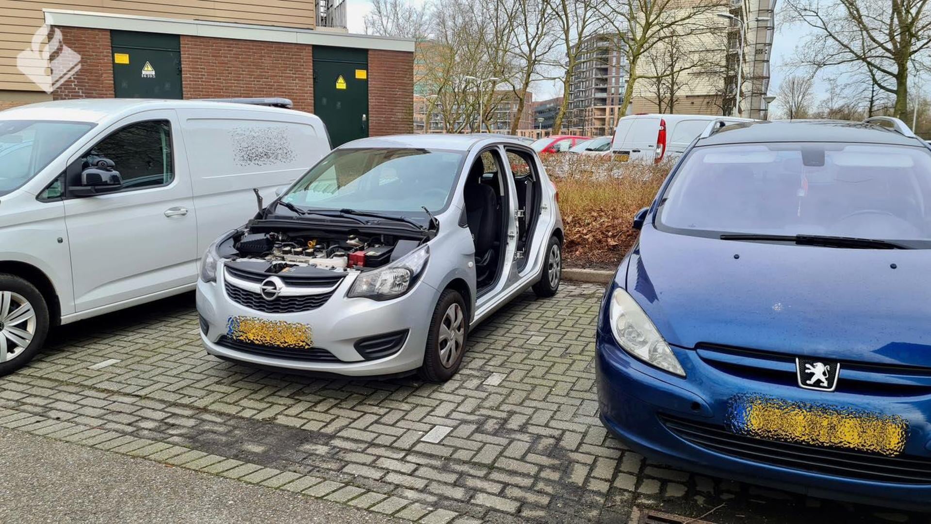 Diefstal van auto-onderdelen komt vaker voor, maar van een Opel Karl? 