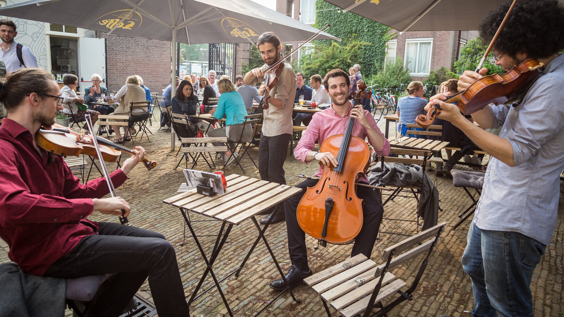 DOT Quartet op het Delft Fringe Festival.