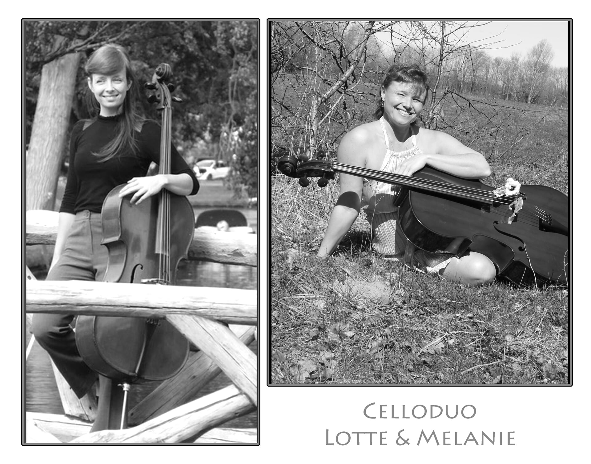 Celloduo Lotte en Melanie.
