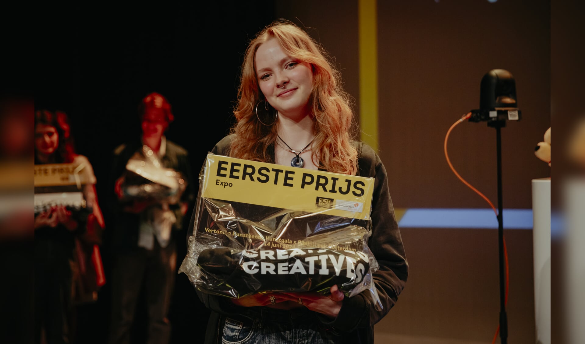 Mila Konings won de eerste prijs in de categorie ‘Expo’.