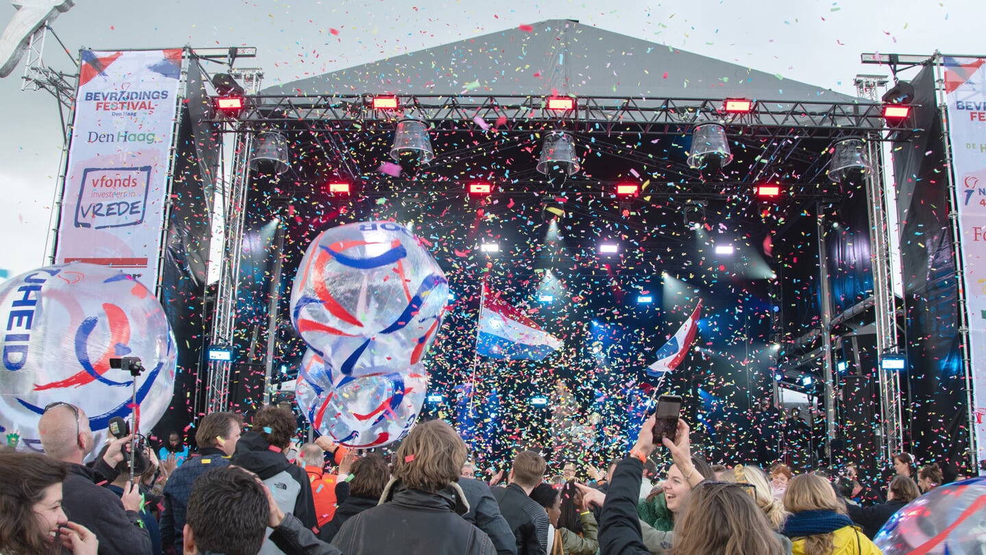 Het Bevrijdingsfestival in Den Haag wordt ook in 2024 uitbundig gevierd.