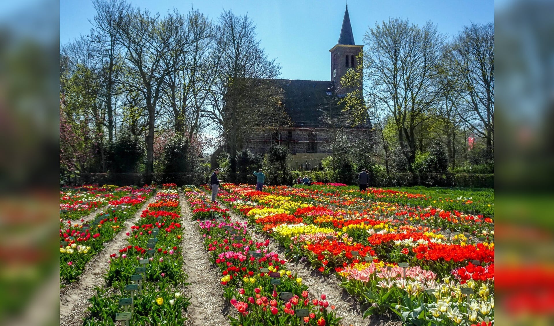 Bezoekers kunnen genieten van honderden verschillende soorten bloemen.