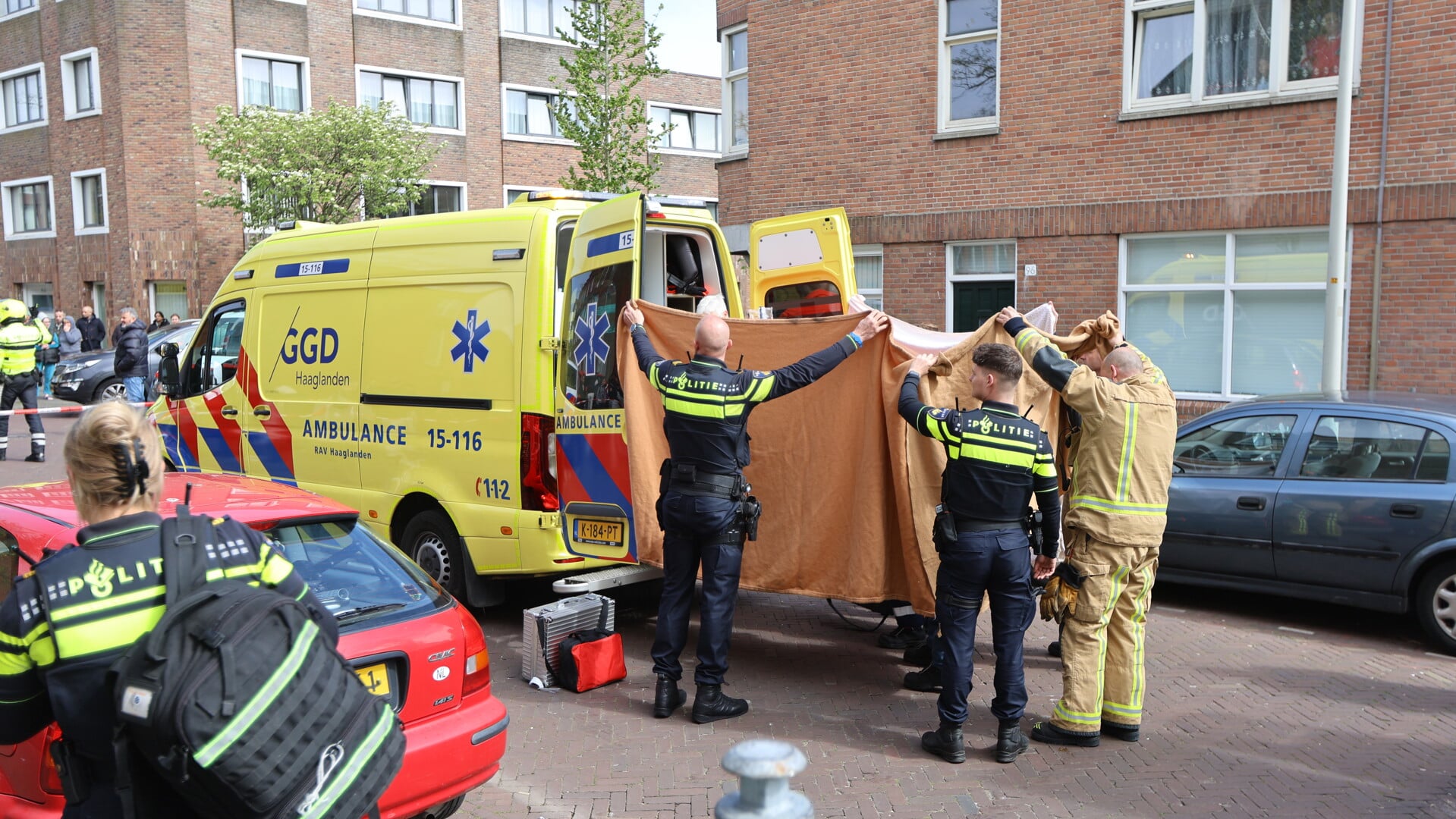 Twee slachtoffers bij brand in woning Langnekstraat
