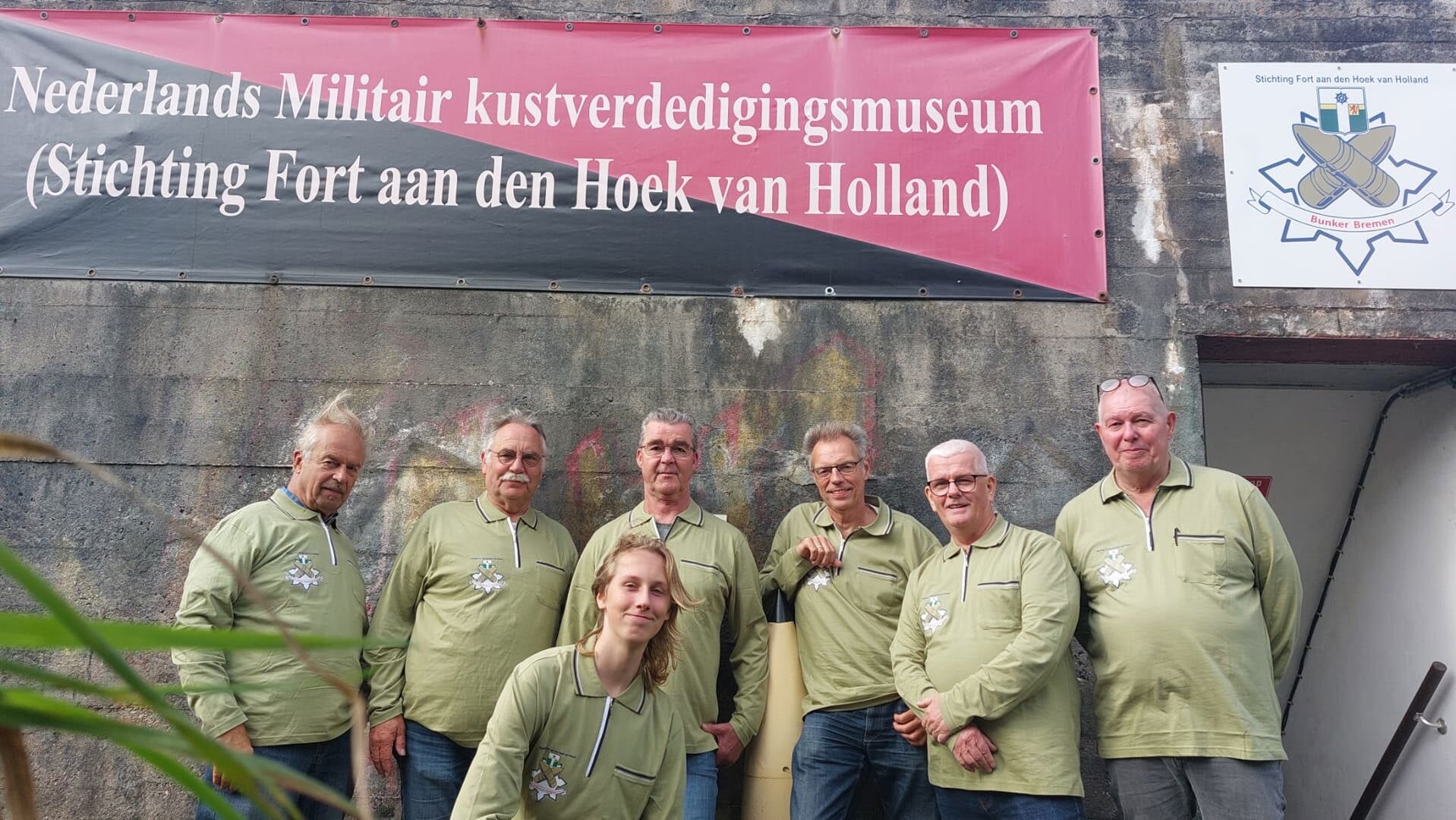 Vrijwilligers bij Bunker Bremen.